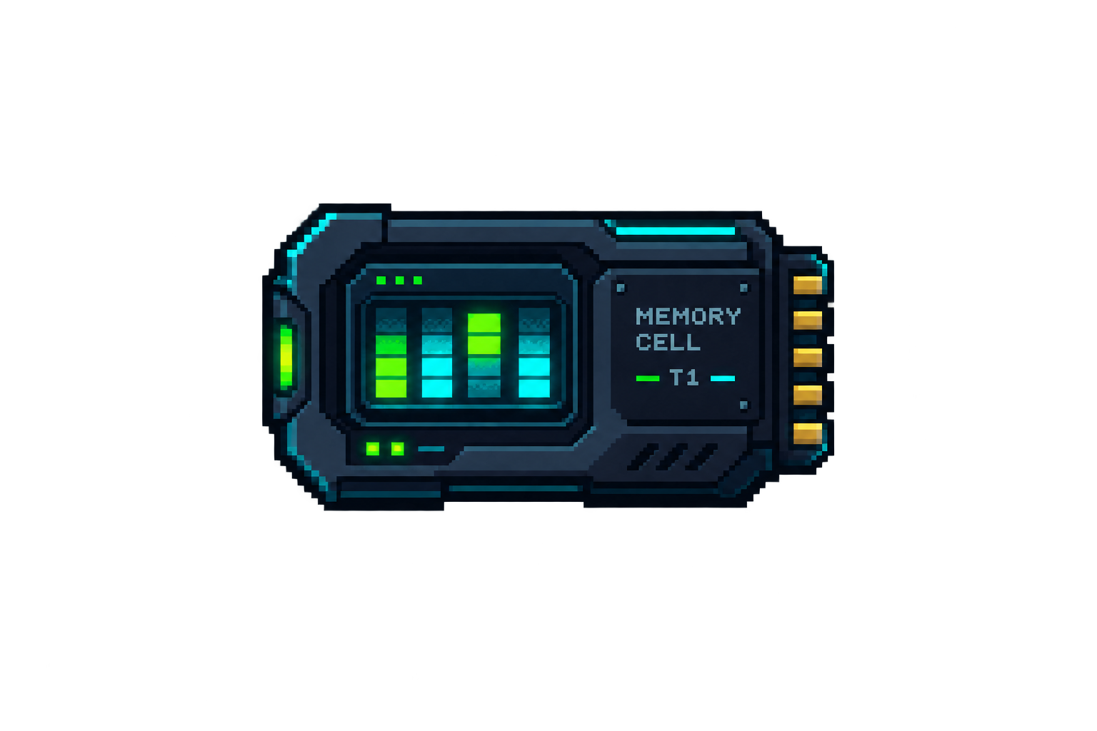 MEMORY CELL pixel-art memory module